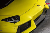 Future Design Carbon Lamborghini Aventador LP700 Carbon Fiber Front Lip Ver.1 - Performance SpeedShop